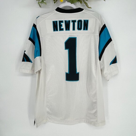 Carolina Panthers Cam Newton #1 Nike On Field Football Jersey Mens Size Lrg - Picture 8 of 12